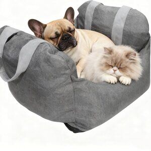 Car Seat for Small & Medium-Sized Dogs & Cats Up to 25 lbs – Size M